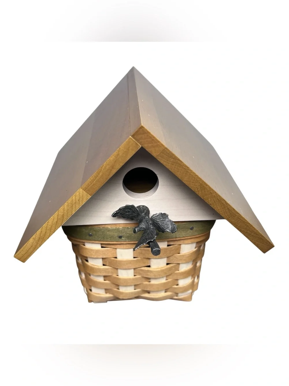 Longaberger NIB 2009 Collectors Club Birdhouse Basket Set w/Lid, protector, box